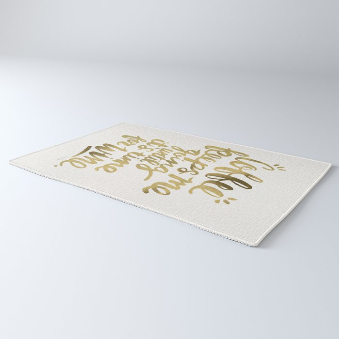 Coffee & Wine - Gold Rug Gallery Image 3
