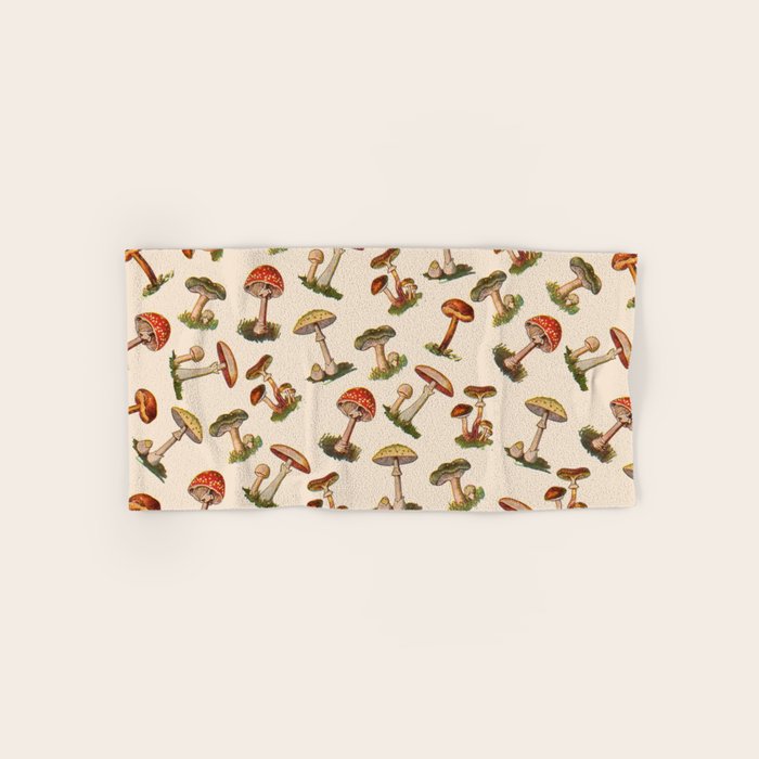 Magical Mushrooms Bath Towel Gallery Image 1