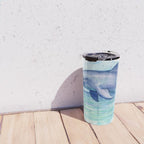 Dolphin Watercolor Sea Creature Animal Travel Mug Gallery Image 4