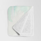 Dolphin Watercolor Sea Creature Animal Throw Blanket Gallery Image 3