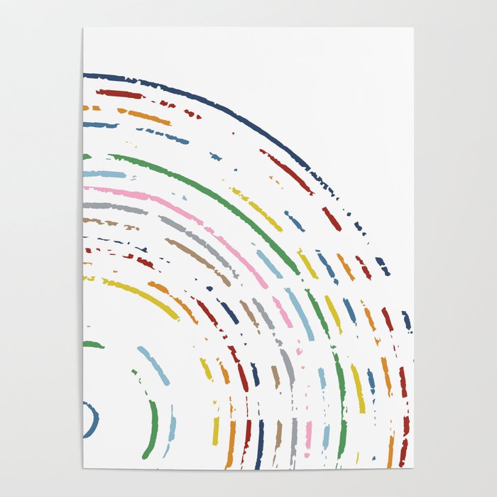 Rainbow Part Disc Poster Gallery Image 1