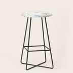 Rainbow Part Disc Stool Gallery Image 1