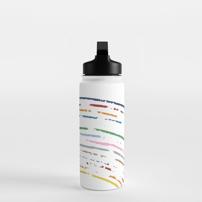 Rainbow Part Disc Water Bottle Gallery Image 3