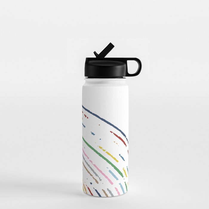 Rainbow Part Disc Water Bottle Gallery Image 1