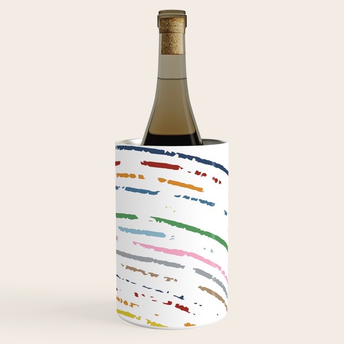 Rainbow Part Disc Wine Chiller Gallery Image 2