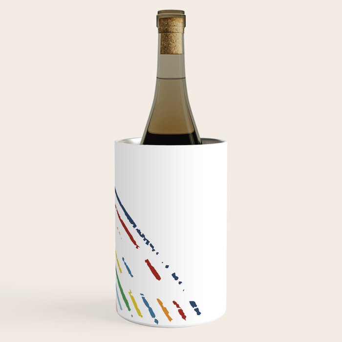 Rainbow Part Disc Wine Chiller Gallery Image 3