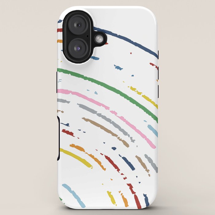 Rainbow Part Disc iPhone Case Gallery Image 5