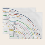 Rainbow Part Disc Placemat Gallery Image 1