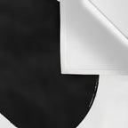 Ink Pond White Background Wall Tapestry Gallery Image 3