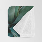 Agave Cactus Throw Blanket Gallery Image 3
