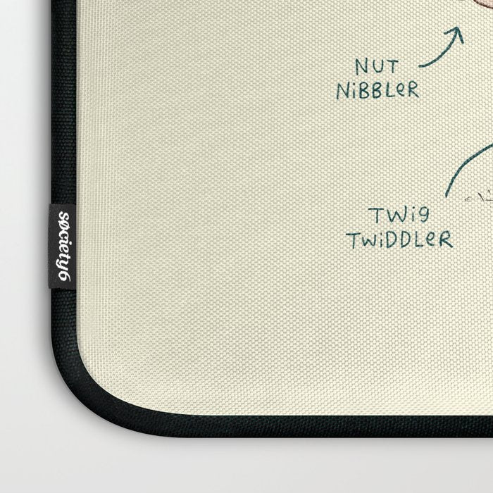 Anatomy of a Squirrel Laptop Sleeve Gallery Image 3