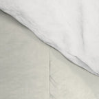 Vintage Country French Grainsack Red Stripes Creme Background Comforter Gallery Image 4