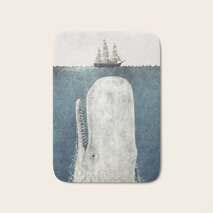 The White Whale Bath Mat Gallery Image 1