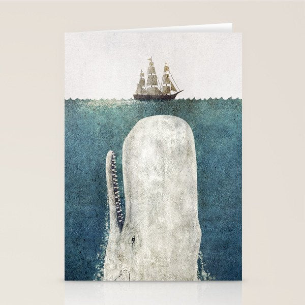 The White Whale Stationery Card Gallery Image 2