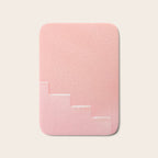 Pink steps of Muralla Roja Spain | Andalusia travel photography art pastel colored poster Bath Mat Gallery Image 1