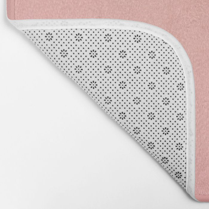 Pink steps of Muralla Roja Spain | Andalusia travel photography art pastel colored poster Bath Mat Gallery Image 2