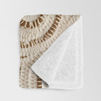 Boho Chic Macrame Mandala Throw Blanket Gallery Image 3