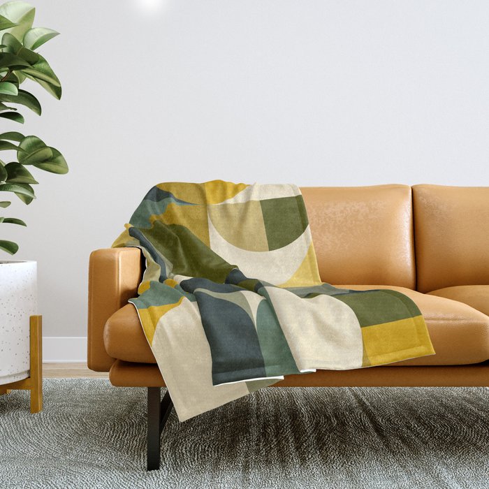 Mid Century 30A Throw Blanket Gallery Image 1