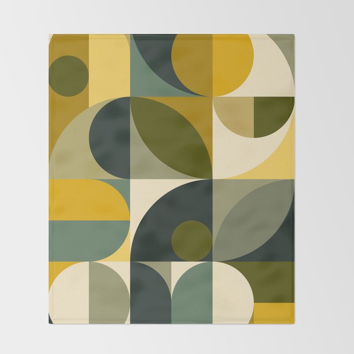 Mid Century 30A Throw Blanket Gallery Image 2