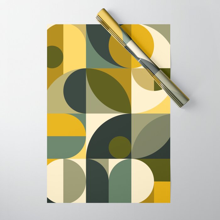 Mid Century 30A Wrapping Paper Gallery Image 1