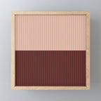 Color Block Lines XXXV Mini Art Print Gallery Image 1