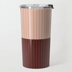 Color Block Lines XXXV Travel Mug Gallery Image 2