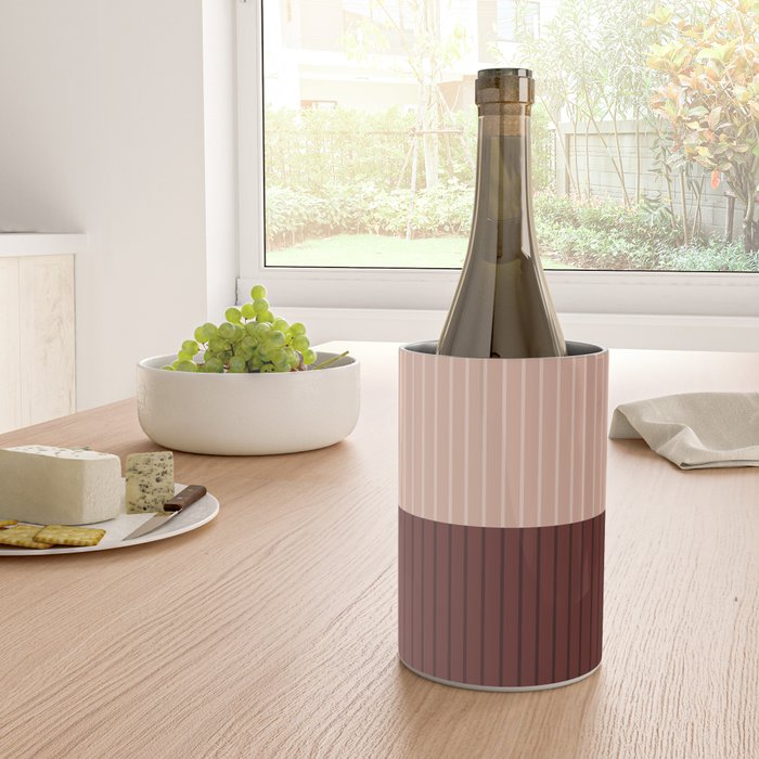 Color Block Lines XXXV Wine Chiller Gallery Image 4