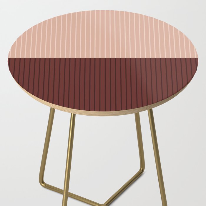 Color Block Lines XXXV Side Table Gallery Image 2