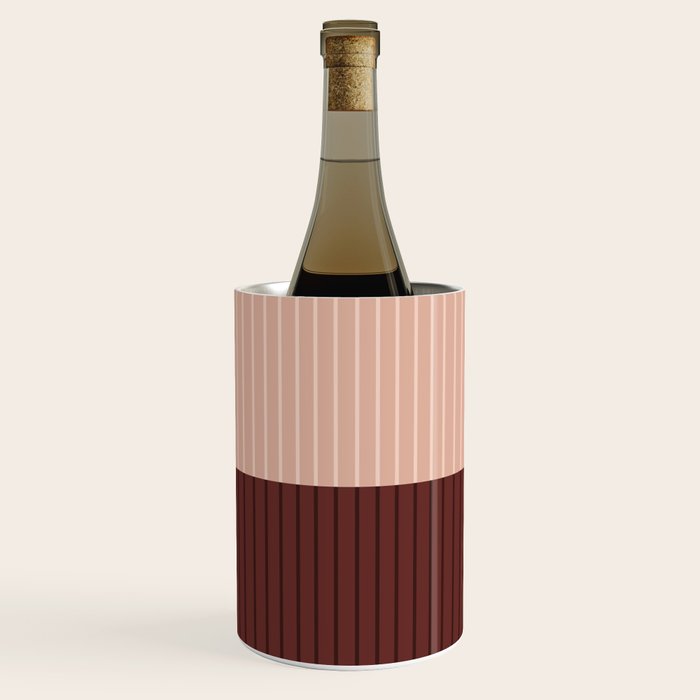 Color Block Lines XXXV Wine Chiller Gallery Image 1