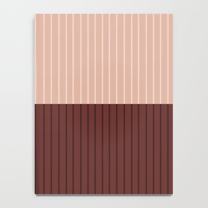 Color Block Lines XXXV Notebook Gallery Image 4