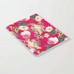 Vintage & Shabby Chic - Tropical Bird Flower Garden Notebook Gallery Image 3