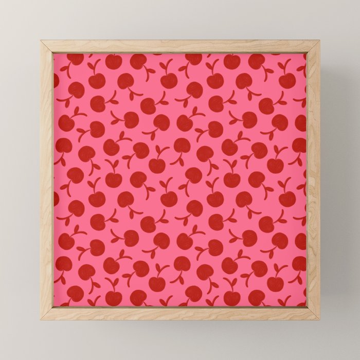 Cherry - Viva Magenta Mini Art Print Gallery Image 1