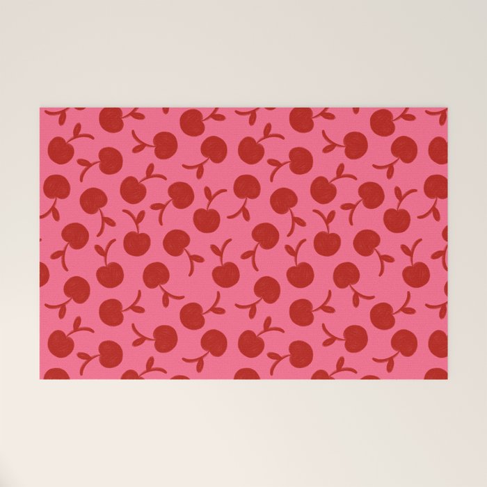 Cherry - Viva Magenta Welcome Mat Gallery Image 1