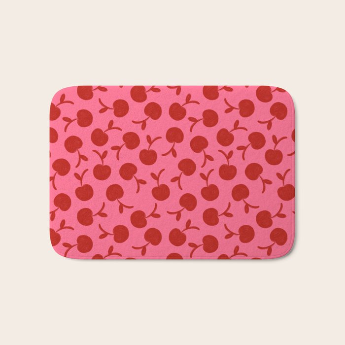 Cherry - Viva Magenta Bath Mat Gallery Image 1