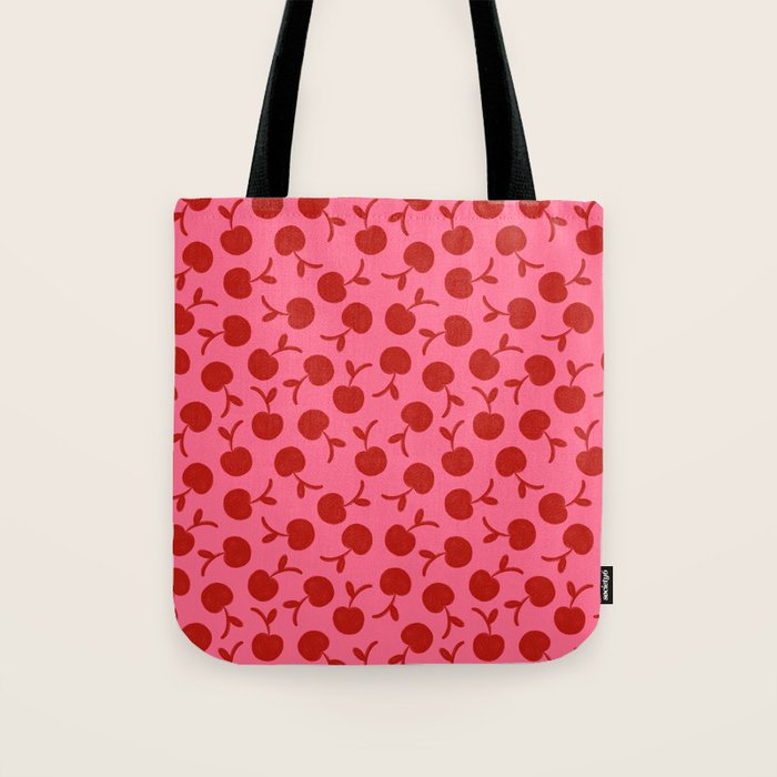 Cherry - Viva Magenta Tote Bag Gallery Image 1