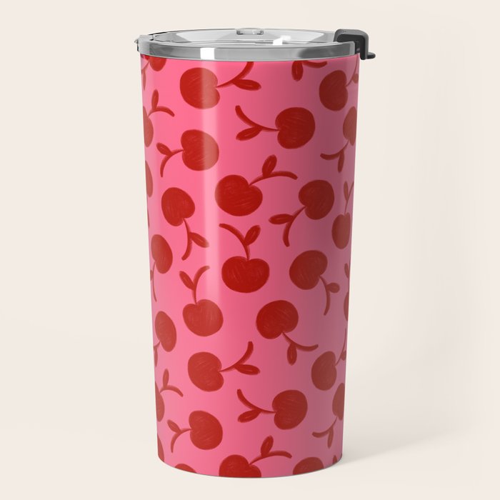 Cherry - Viva Magenta Travel Mug Gallery Image 2