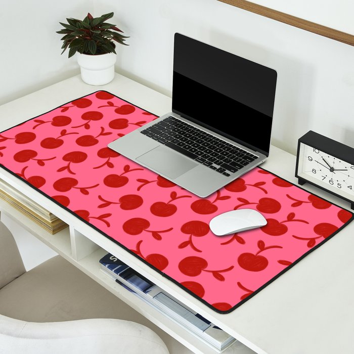 Cherry - Viva Magenta Desk Mat Gallery Image 2