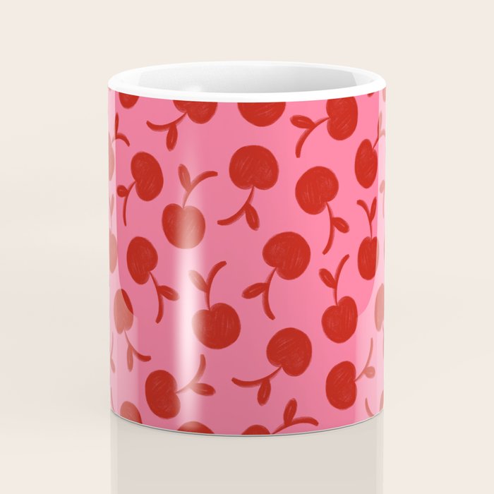 Cherry - Viva Magenta Coffee Mug Gallery Image 4
