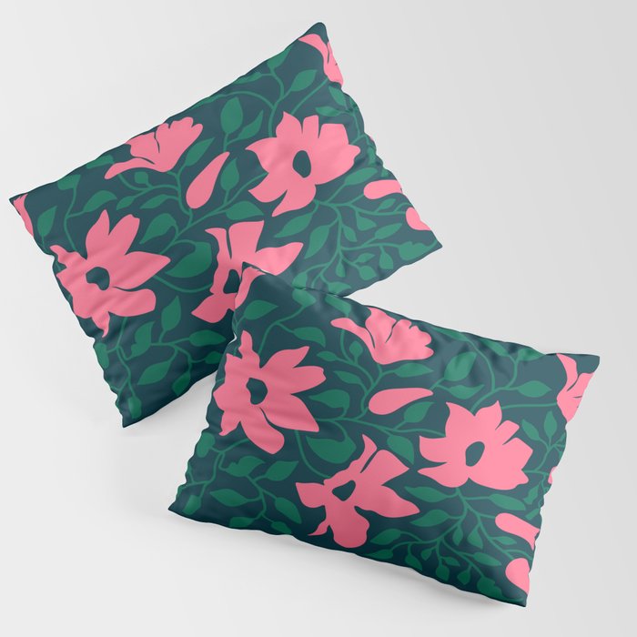 Flowers & Branches: Night Edition Pillow Sham Gallery Image 3