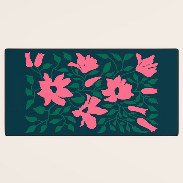 Flowers & Branches: Night Edition Desk Mat Gallery Image 3