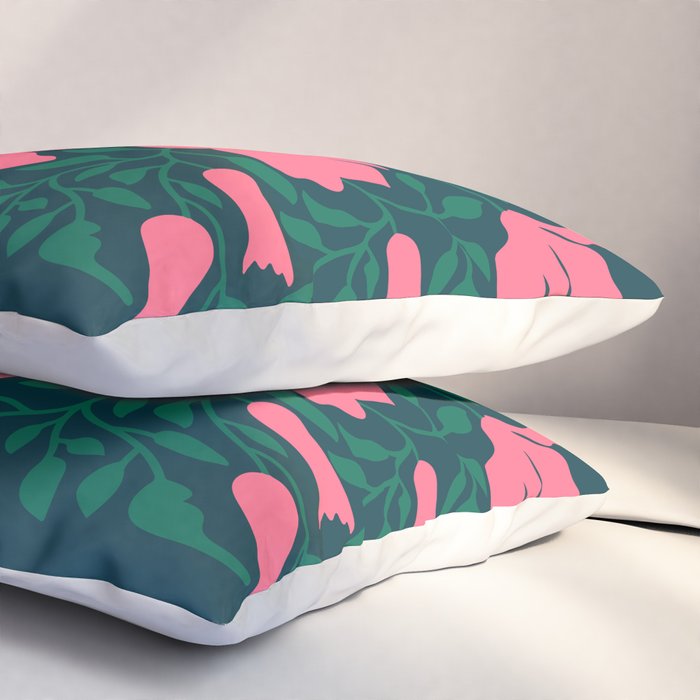 Flowers & Branches: Night Edition Pillow Sham Gallery Image 3