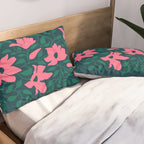 Flowers & Branches: Night Edition Pillow Sham Gallery Image 2