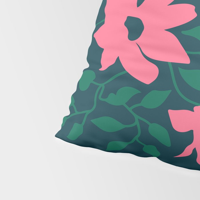 Flowers & Branches: Night Edition Pillow Sham Gallery Image 4