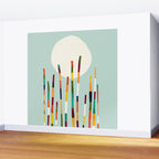 Bamboo Forest Wall Mural Gallery Image 2