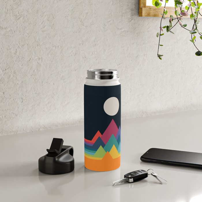 Whimsical Mountains Water Bottle Gallery Image 5