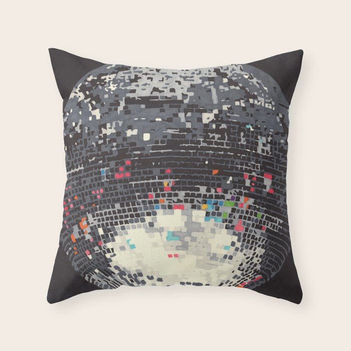 Disco Throw Pillow Gallery Image 6