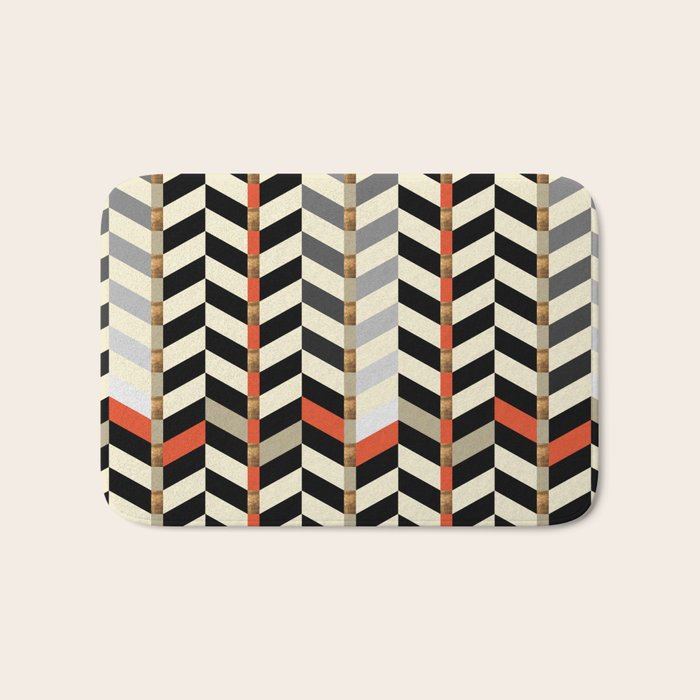 Geometric#29 Bath Mat Gallery Image 1