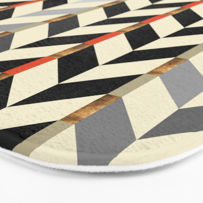 Geometric#29 Bath Mat Gallery Image 3