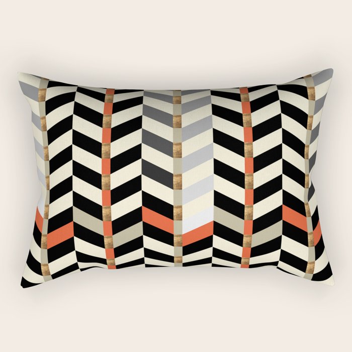 Geometric#29 Rectangular Pillow Gallery Image 1