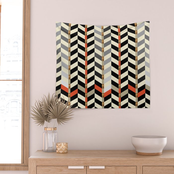 Geometric#29 Wall Tapestry Gallery Image 2